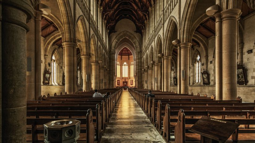  interior of a Cathedral