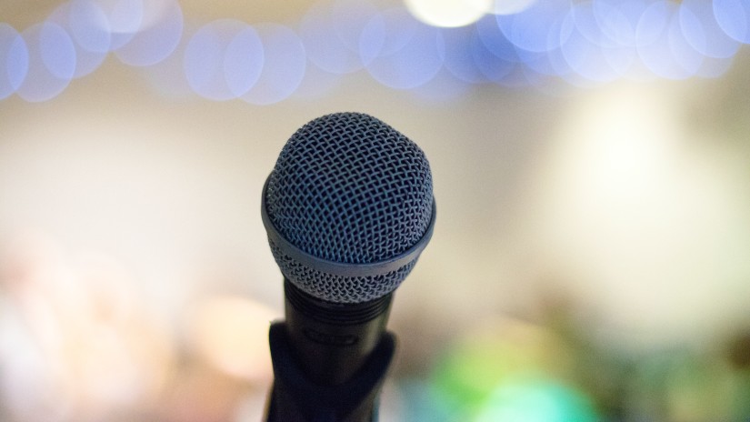 a microphone