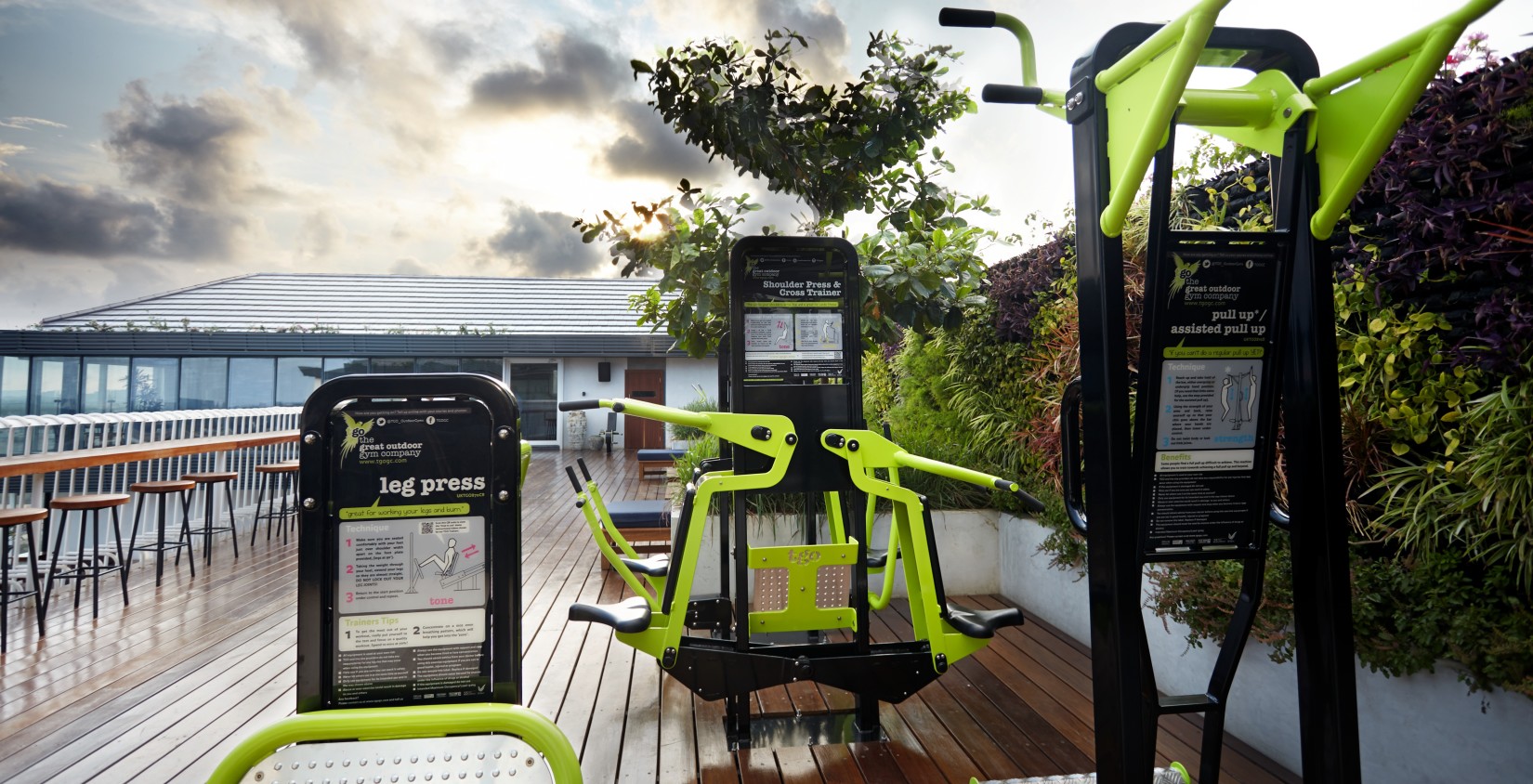 outdoor gym in chennai at hablis