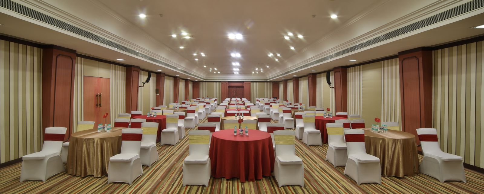  Seating arrangement in Terrace Hall at Sitara Luxury Hotel