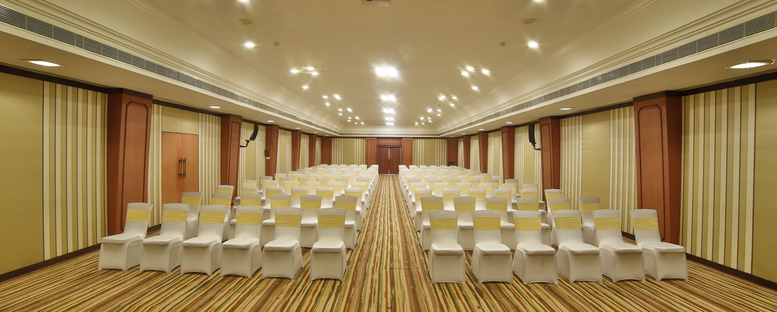  Seating arrangement in Terrace Hall at Sitara Luxury Hotel