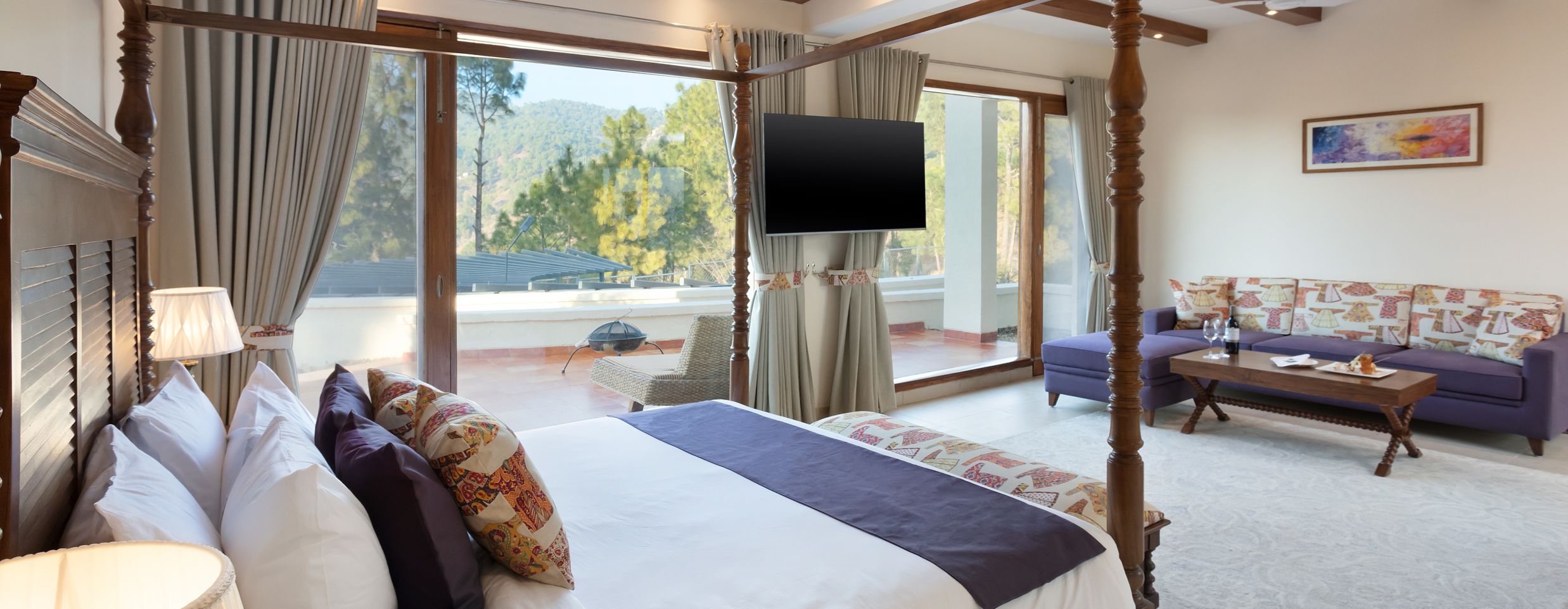 premium rooms at Suryavilas Luxury Resort and Spa in Solan