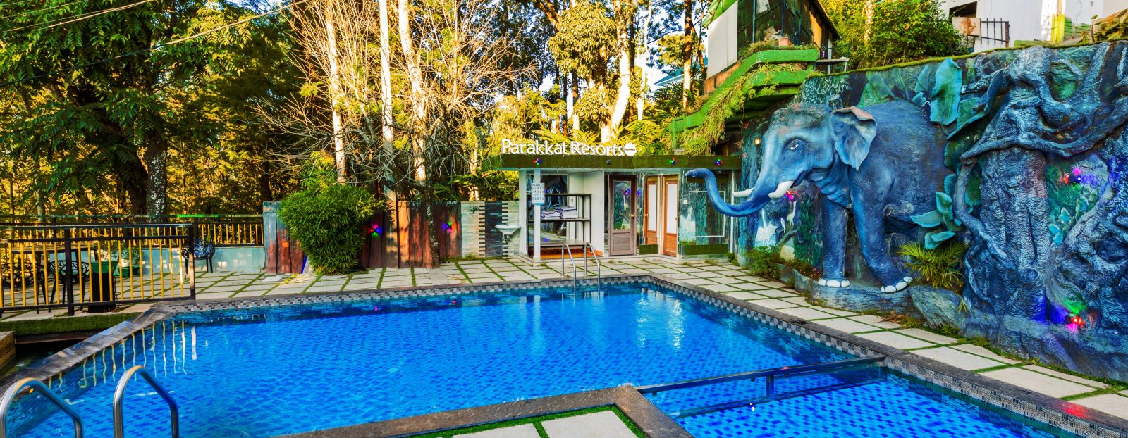 Swimming Pool at Parakkat Nature Hotel and Resorts, Munnar 2