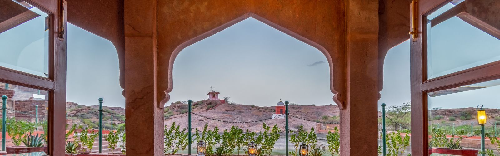 view of the surroundings from Bijolai Palace, Jodhpur