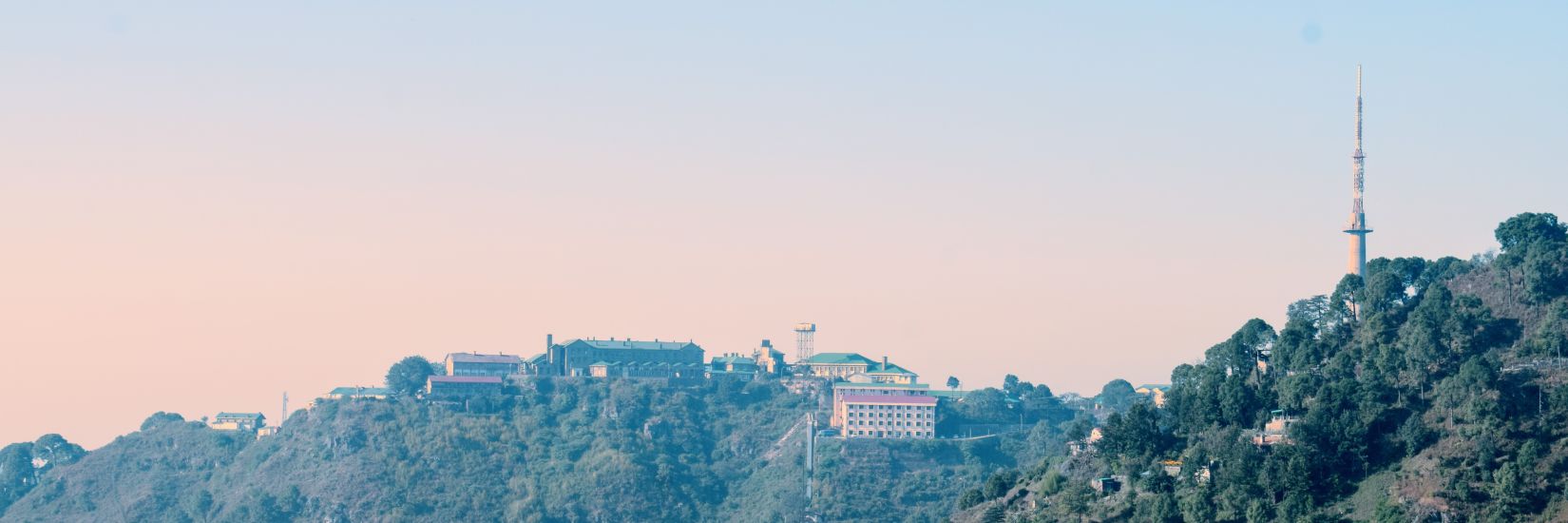 Kasauli view from afar