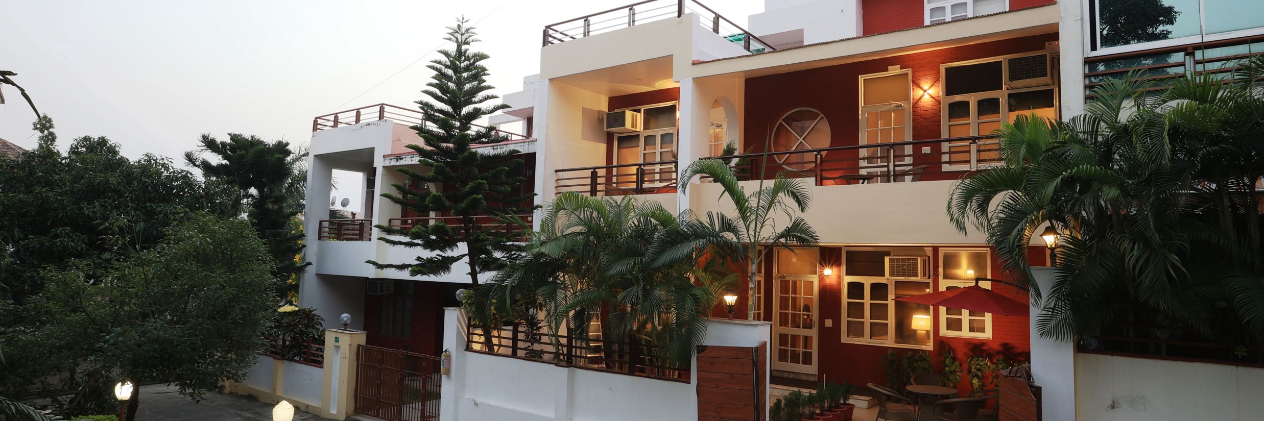 The facade of the building during daytime 2 - Lamrin Boutique Cottages Rishikesh