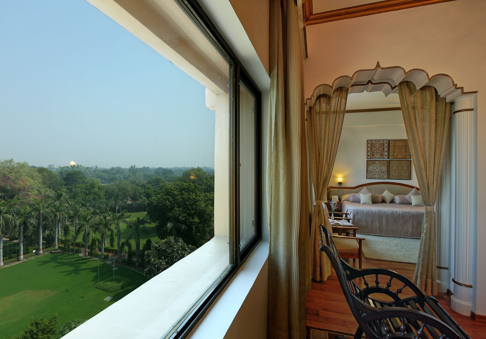 The Mumtaz Suite with garden views
