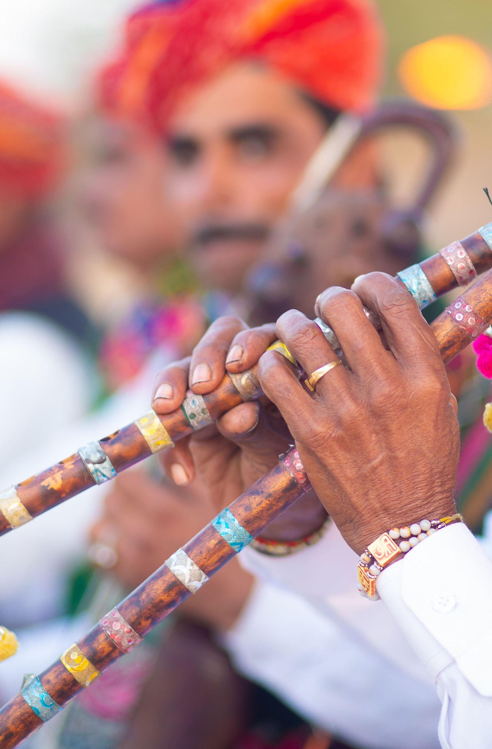 Local musicians performing at Manvar Resort and Desert Camp - 3