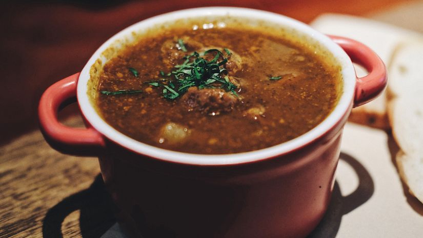 Digantaa Resort - image of a lentil soup dish