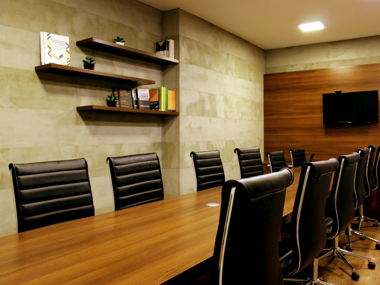 Interior of a conference room