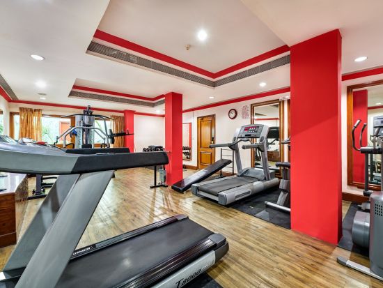 Gym at 5-star hotel in Ahmedabad