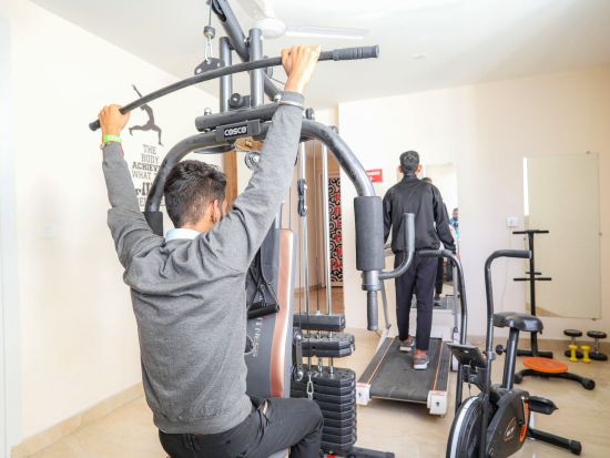 Gym at Vinsober Pride Inn, Rishikesh