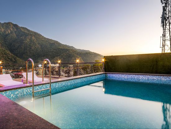 Swimming Pool at Vinsober Pride Inn, Rishikesh