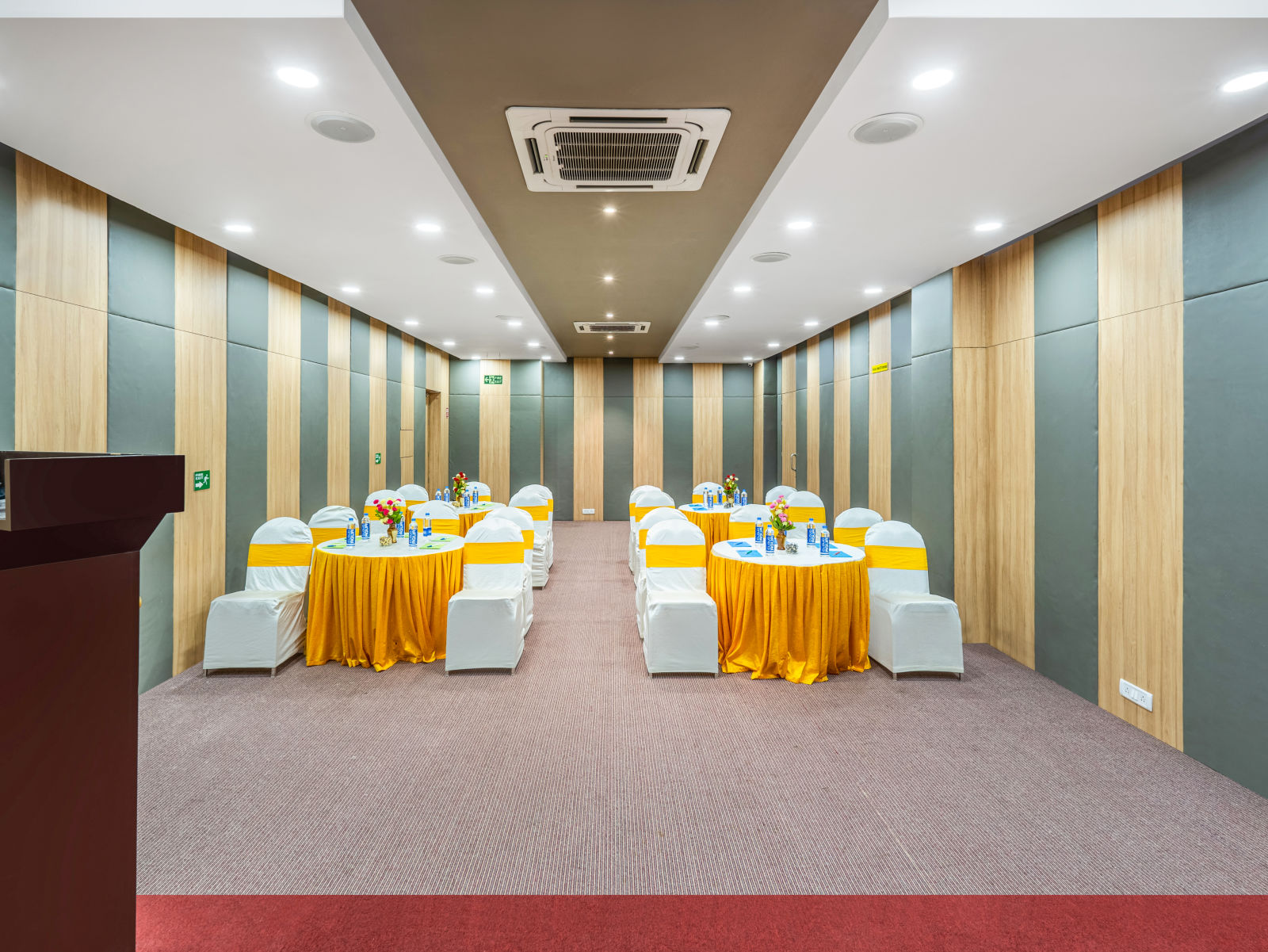 One point view conference room of hotel at Westside Hotel Hitech City