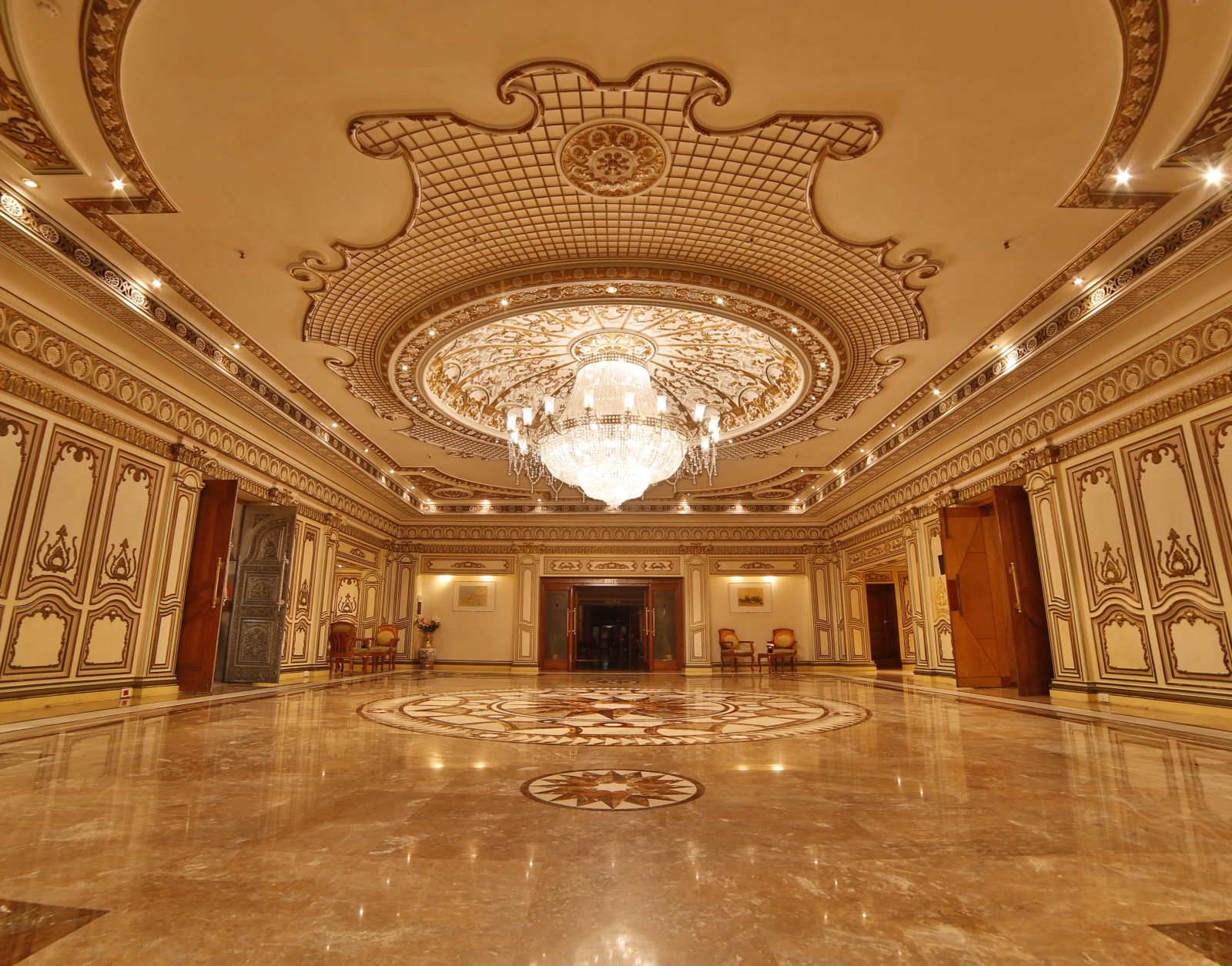  Interiors of Rang Mahal hall at Sitara Luxury Hotel