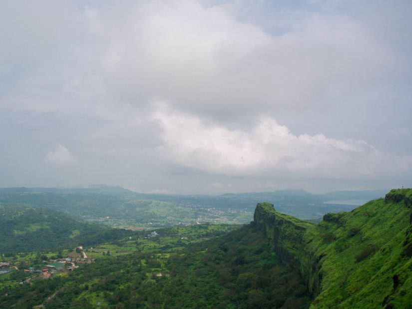 lush green mountains of Tigers Point - The Orchid Lonavala