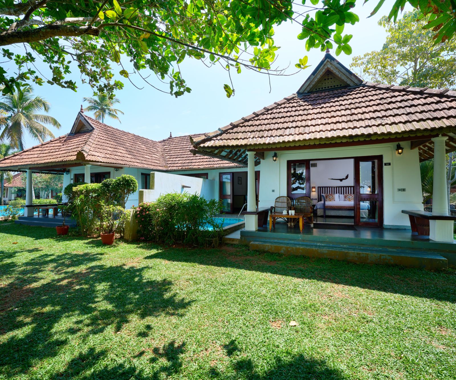 two cottages in a middle of jungle - Rhythm Kumarakom