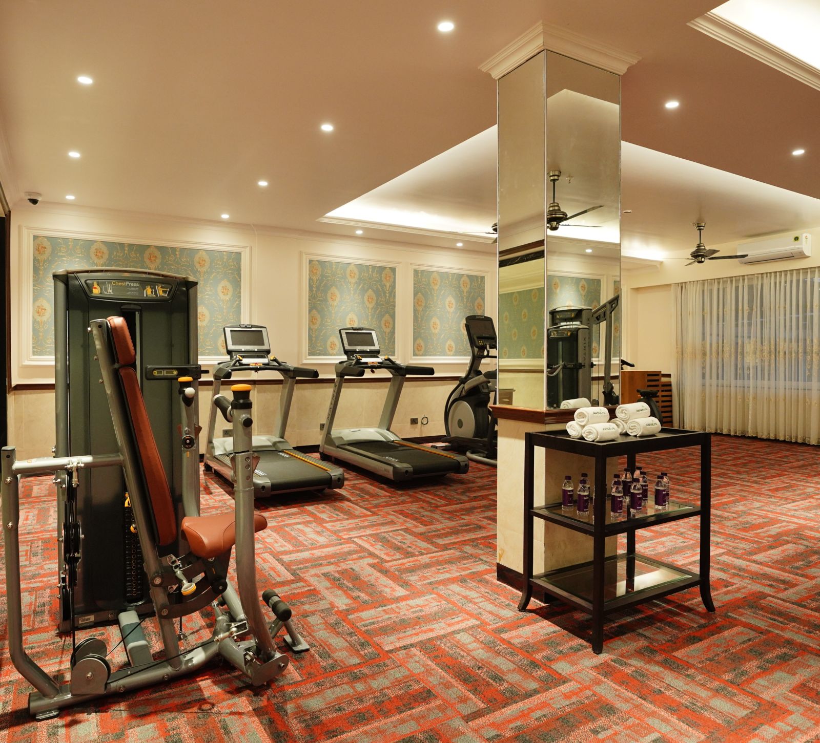 fitness equipment at the gym - Mayfair Tea Resort, Siliguri 3