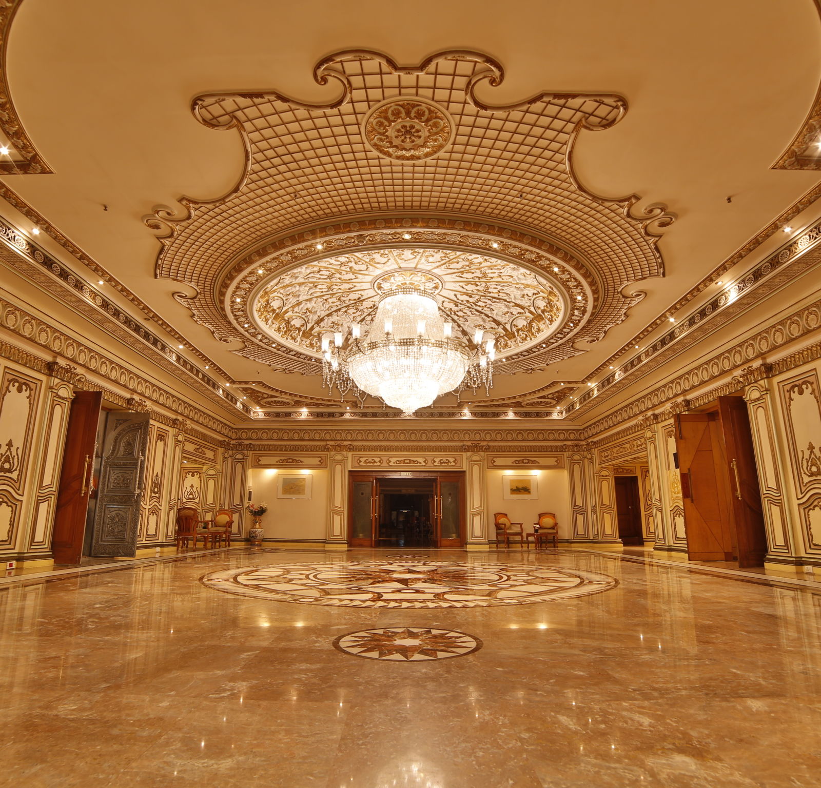  Interiors of Rang Mahal hall at Sitara Luxury Hotel