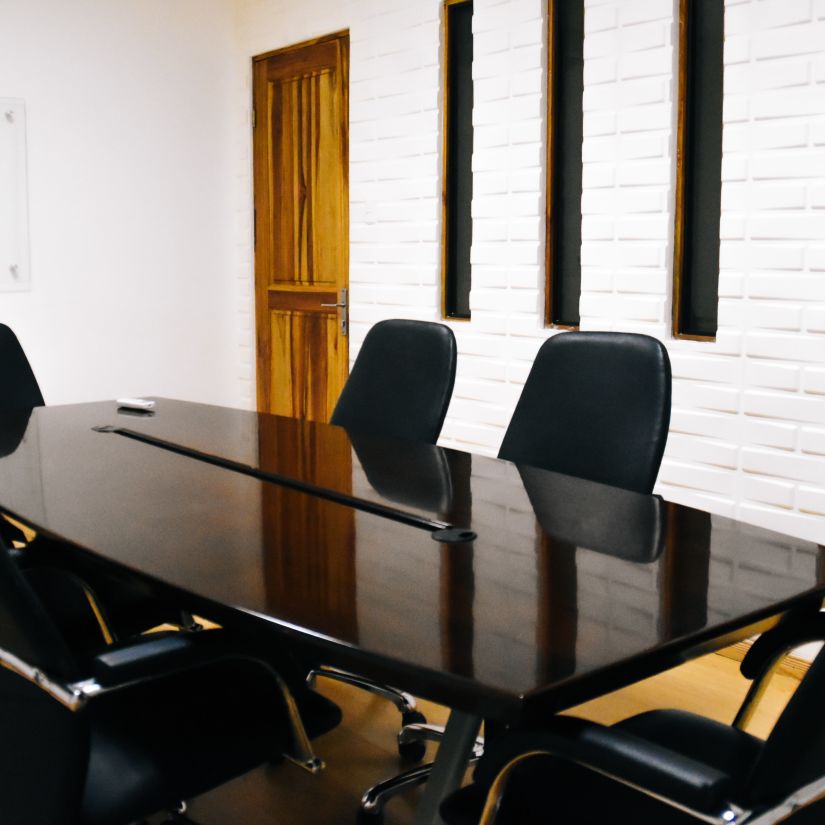 Meeting room with 5 chairs