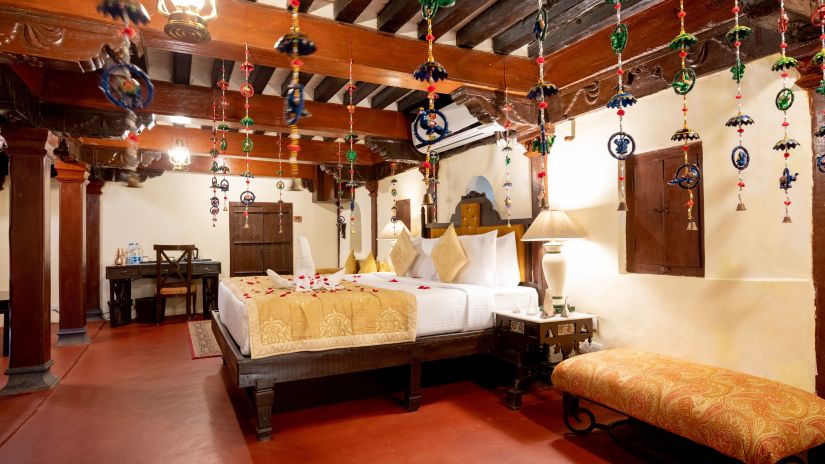 maharaja suite at Fort JadhavGadh 7