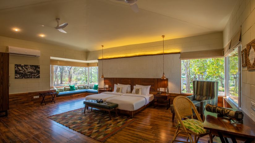 Image of a room at The Riverwood Forest Retreat, Kanha