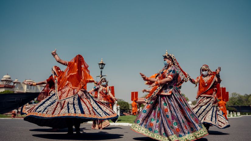 women dancing