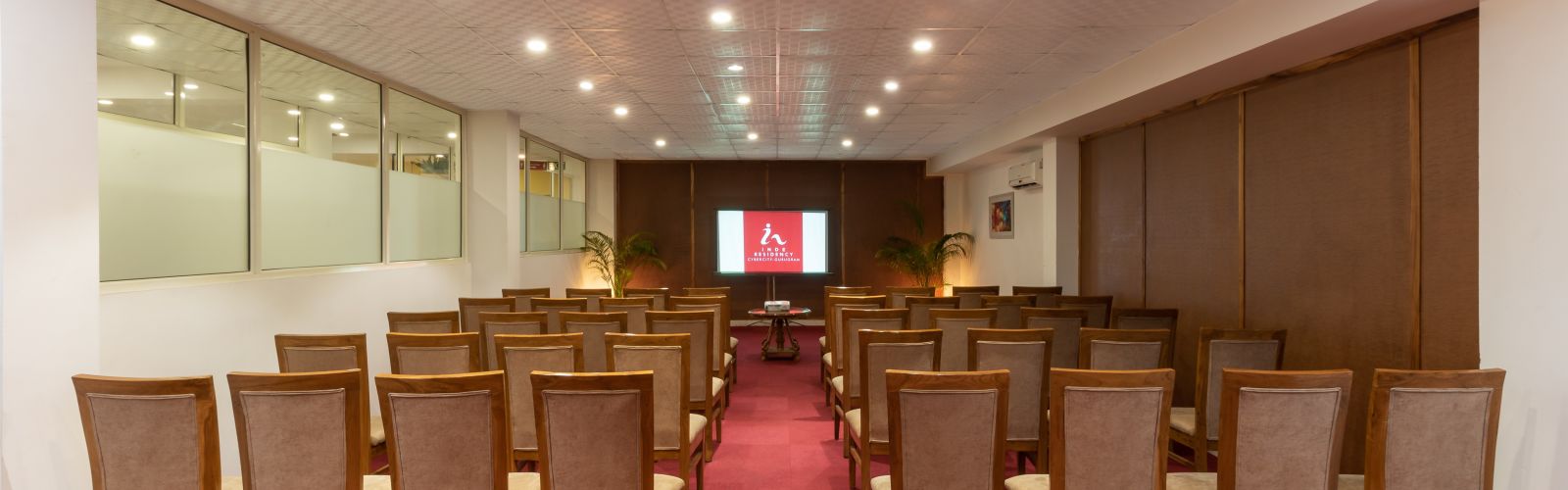 Senate Conference Hall with theatre seating arrangement at Inde Hotel Cyber City  