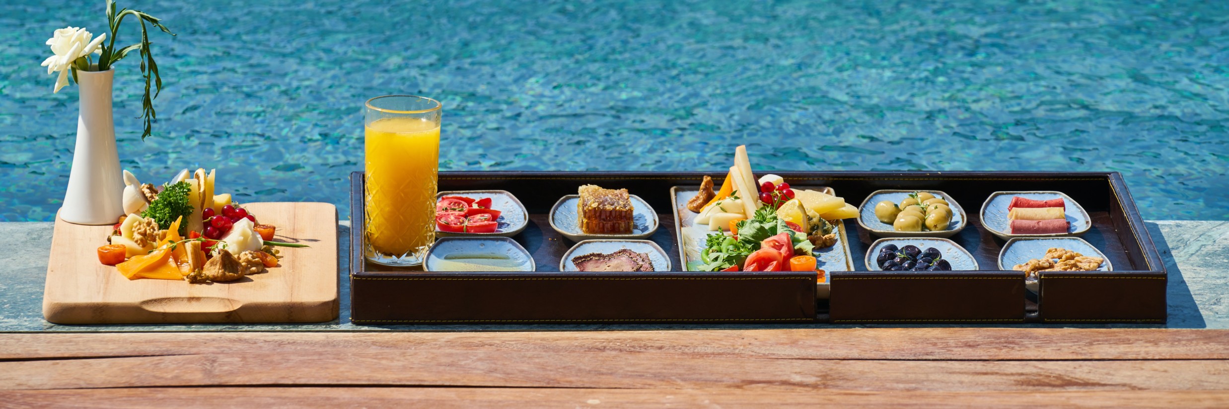 A floating breakfast platter by one of the best restaurants in south goa