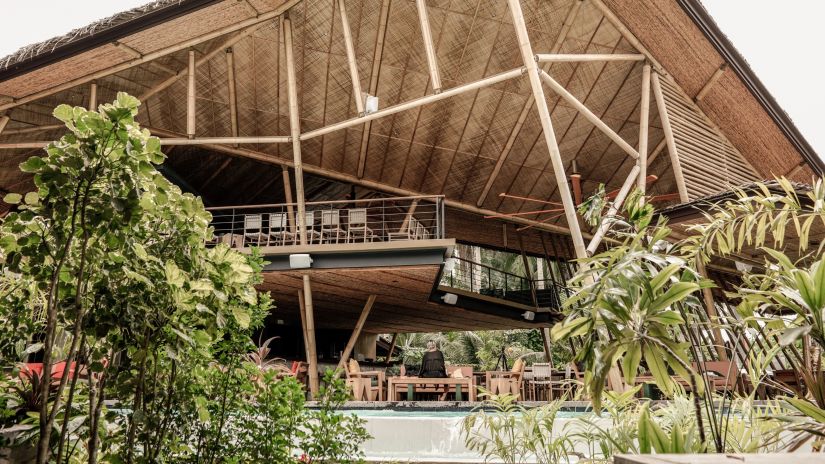 Lamari Siargao Facade, Outside view of Lamari Siargao Resort