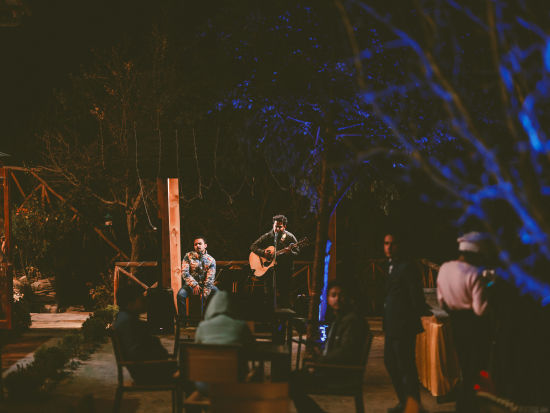 The Manor Shimla - A band performing a song at our resort