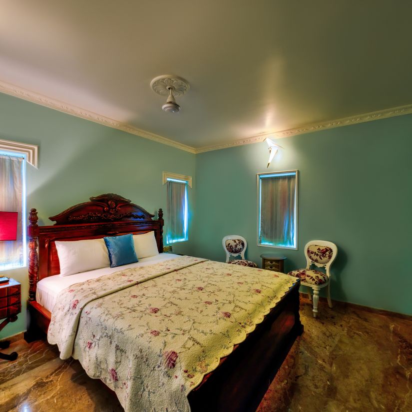 The bedroom in Kohinoor Residence - The Clarks Exotica Island House