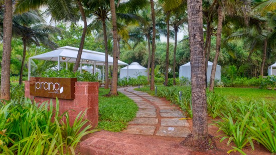 Prana Spa Day time Azaya Beach Resort Goa