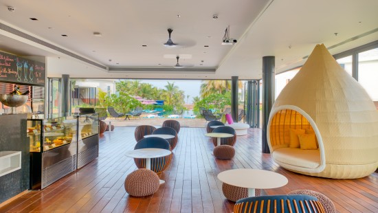 Interior View of the Cerulean Restaurant in Benaulim South Goa 2