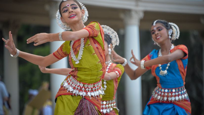 A Bharatanatyam performance by Children 