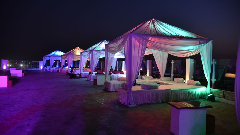 open-air event venue in mumbai at the orchid hotel