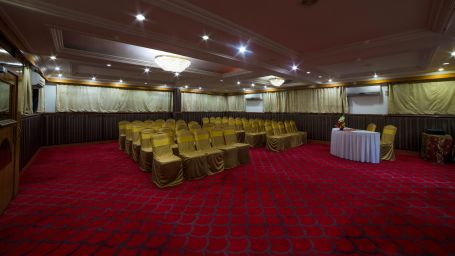 An image of Senate Banquet hall at our hotel in Chennai