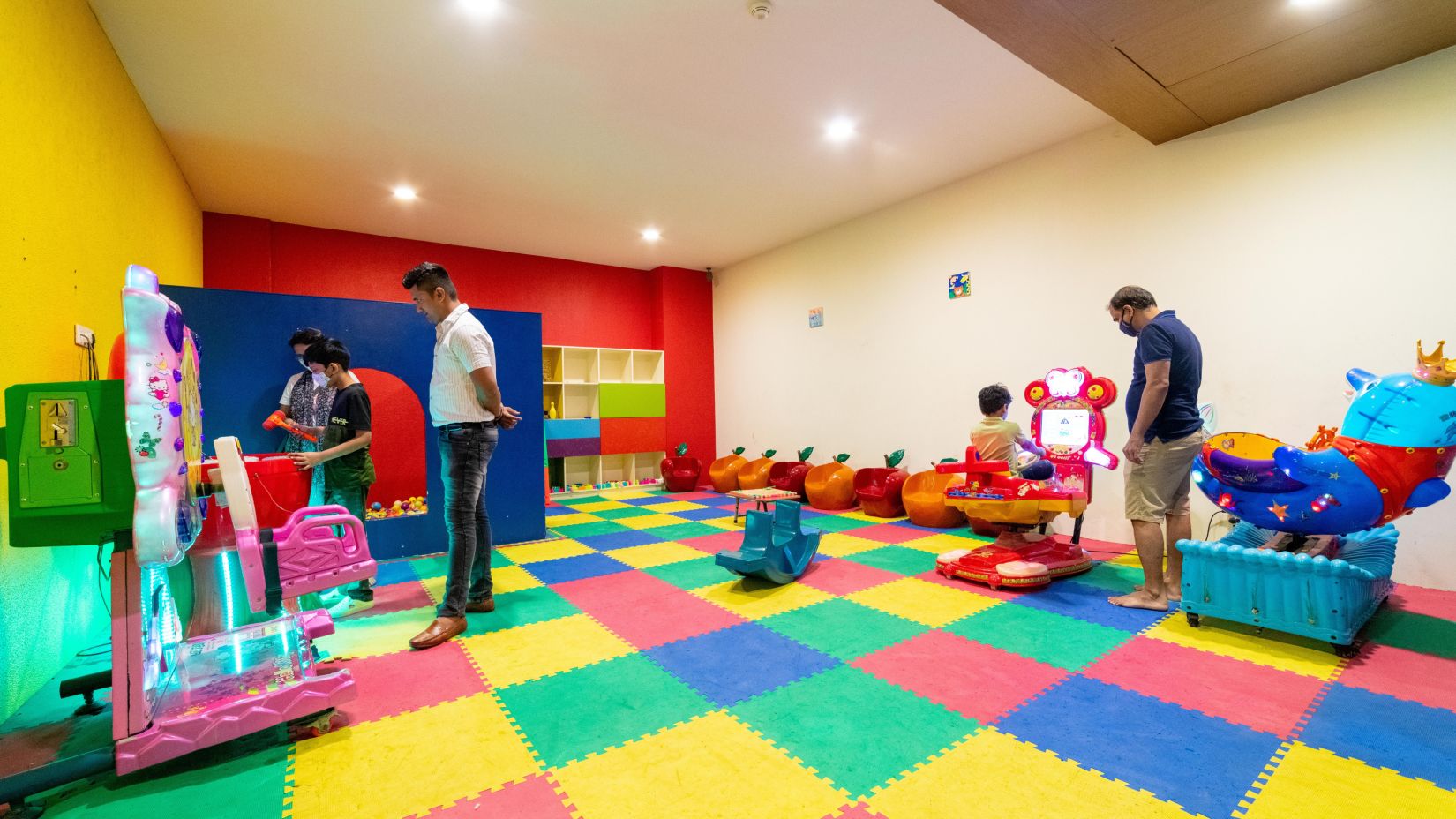 kids play area at Narayani Heights