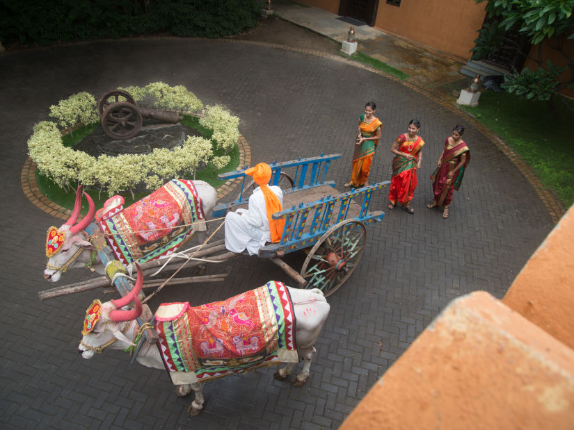 Bullock Cart Ride at Fort Jadhavgadh 