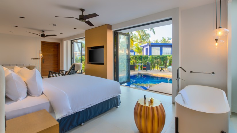 Azaya XL Pool Suite at Azaya Beach Resort in South Goa - Benaulim beach stay