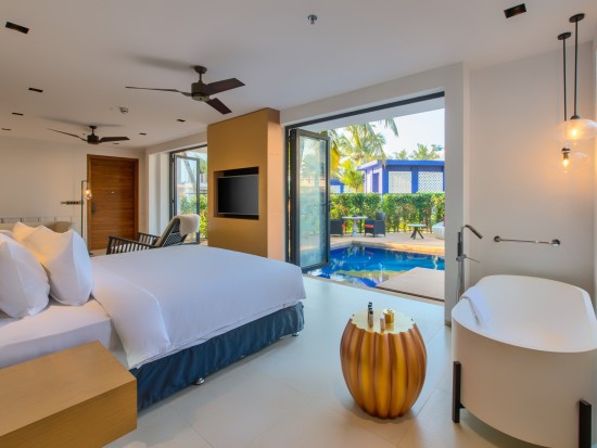 Azaya XL Pool Suite at Azaya Beach Resort in South Goa - Benaulim beach stay