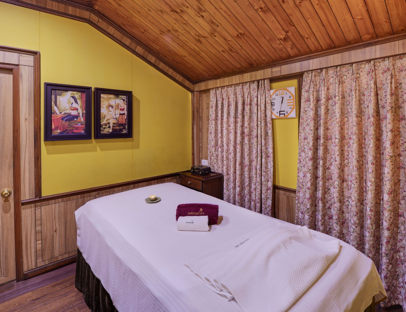 a treatment bed at the spa - Mayfair Hill Resort, Darjeeling  1