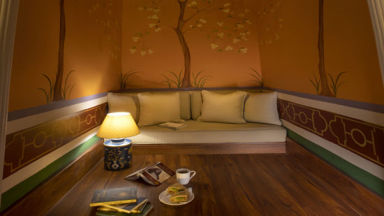 Meditation Reading corner 1 - Lamrin Boutique Cottages Rishikesh