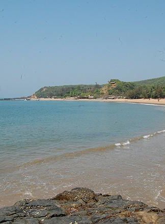 view of a beach