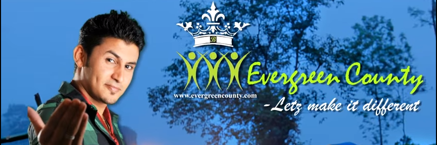 A contact us banner - Evergreen County