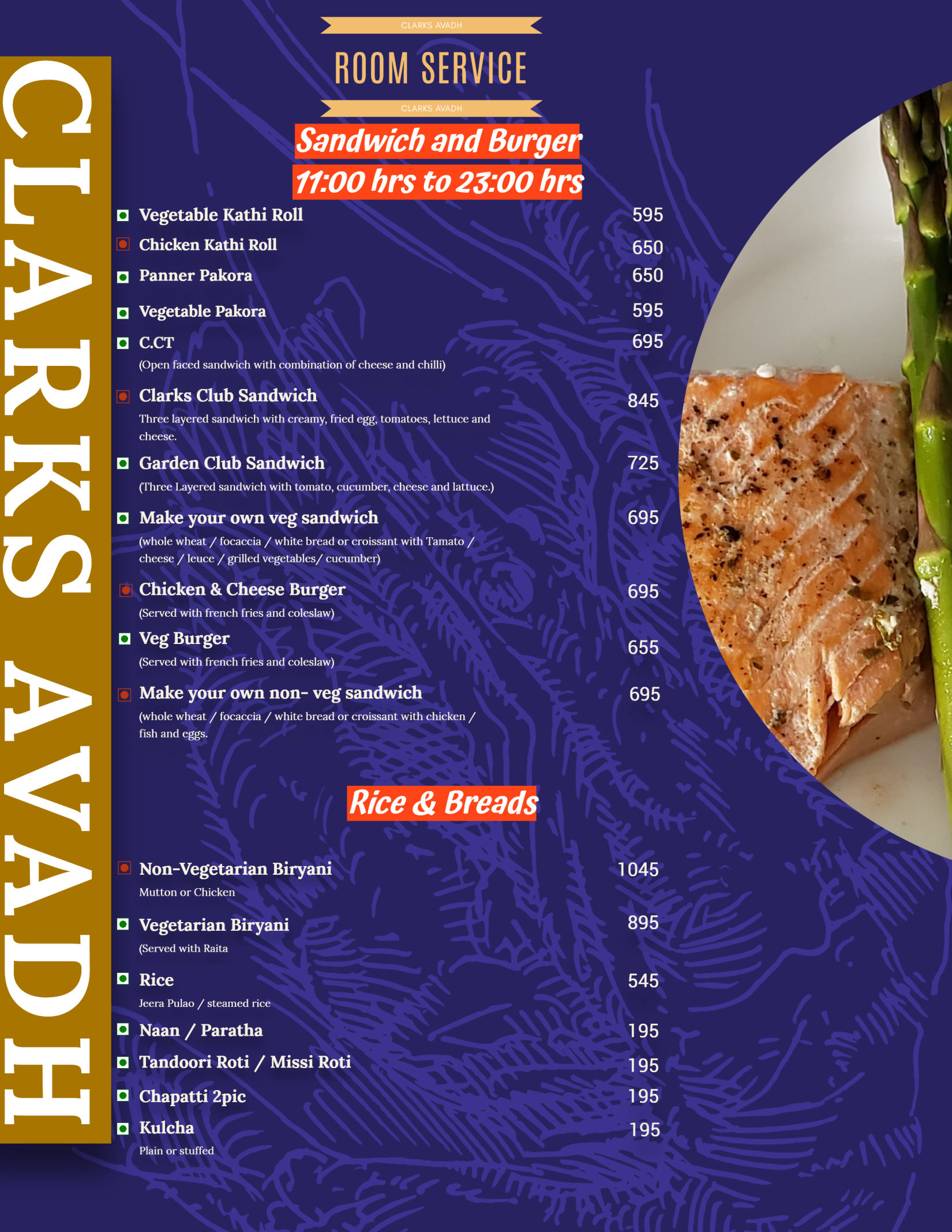 IRD MENU 2