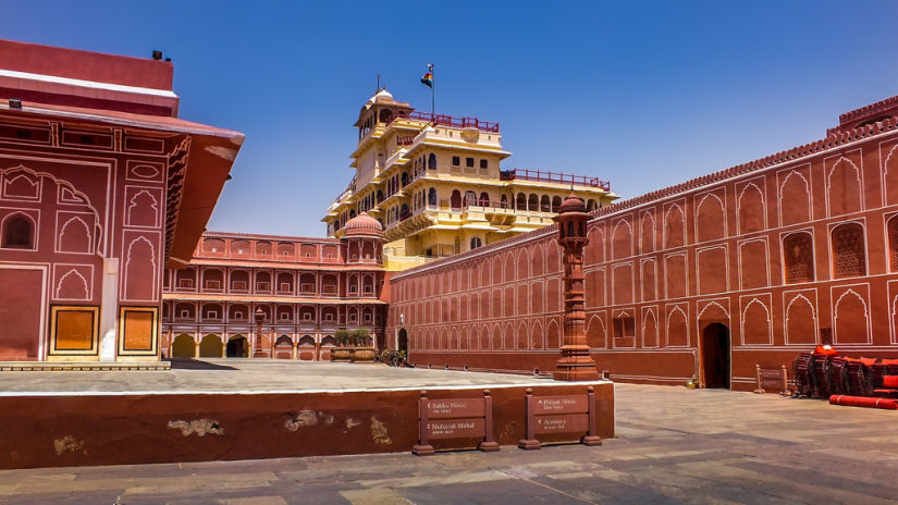 City Palace Jaipur near Clarks Amer 5 Star Hotel in Jaipur hotel near jaipur airport