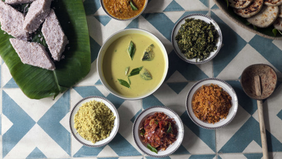 sri Lankan dishes at  Botanik Restaurant in Galle