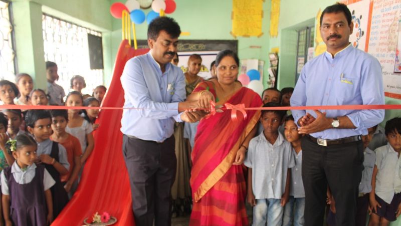 inauguration of playground