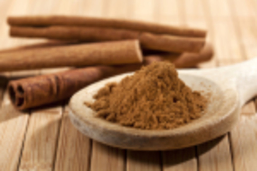 Cinnamon sticks and powder at Hablis Hotel, Chennai